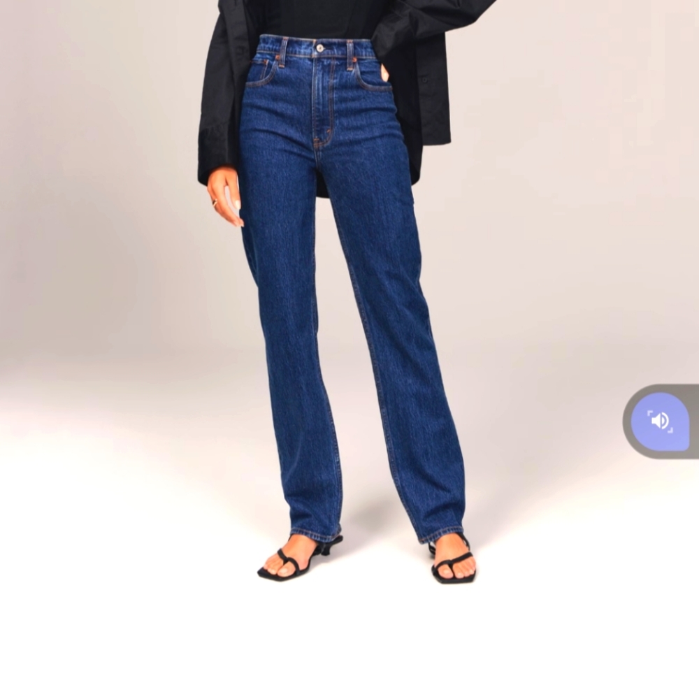 Abercrombie & Fitch the 90s straight jeans